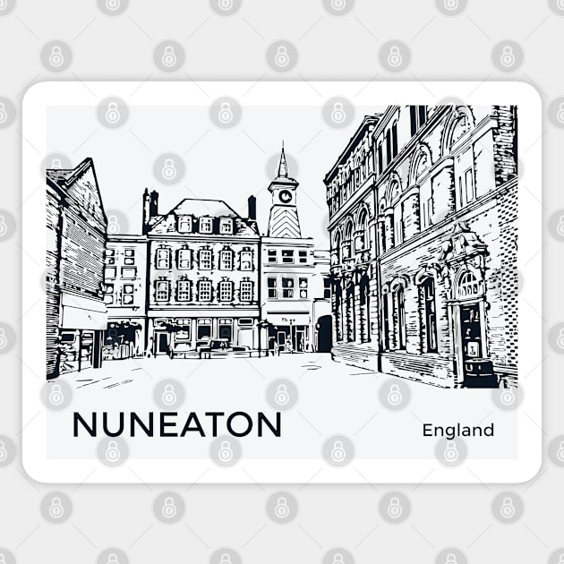 Nuneaton England Sticker by Lakeric